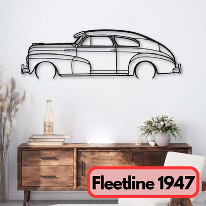 Décoration murale métal Fleetline 1947